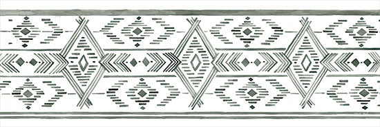 Cindy Jacobs CIN2921 - CIN2921 - Tribal Print II - 18x6 Tribal Print, Southwestern, Black & White, Patterns from Penny Lane