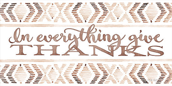 Cindy Jacobs CIN2923 - CIN2923 - In Everything Give Thanks - 18x9 In Everything Give Thanks, Thankful, Patterns, Tribal, Southwestern, Signs from Penny Lane