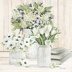 CIN2986 - Collection of White Flowers - 12x12