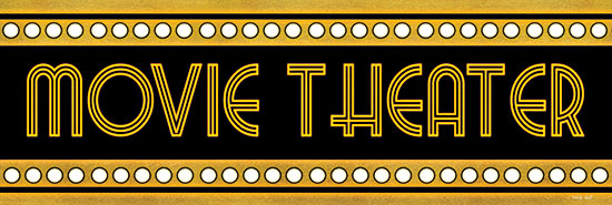 Cindy Jacobs CIN2996A - CIN2996A - Movie Theater I - 36x12 Movie Theater, Home Movie Theater, Family Fun, Leisure, Movies, Lights, Typography, Signs from Penny Lane