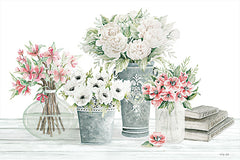 CIN3004 - Farmhouse Florals I - 18x12