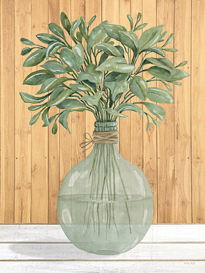 Cindy Jacobs CIN3025 - CIN3025 - Happiness I - 12x16 Greenery, Vase, Leaves, Botanical from Penny Lane