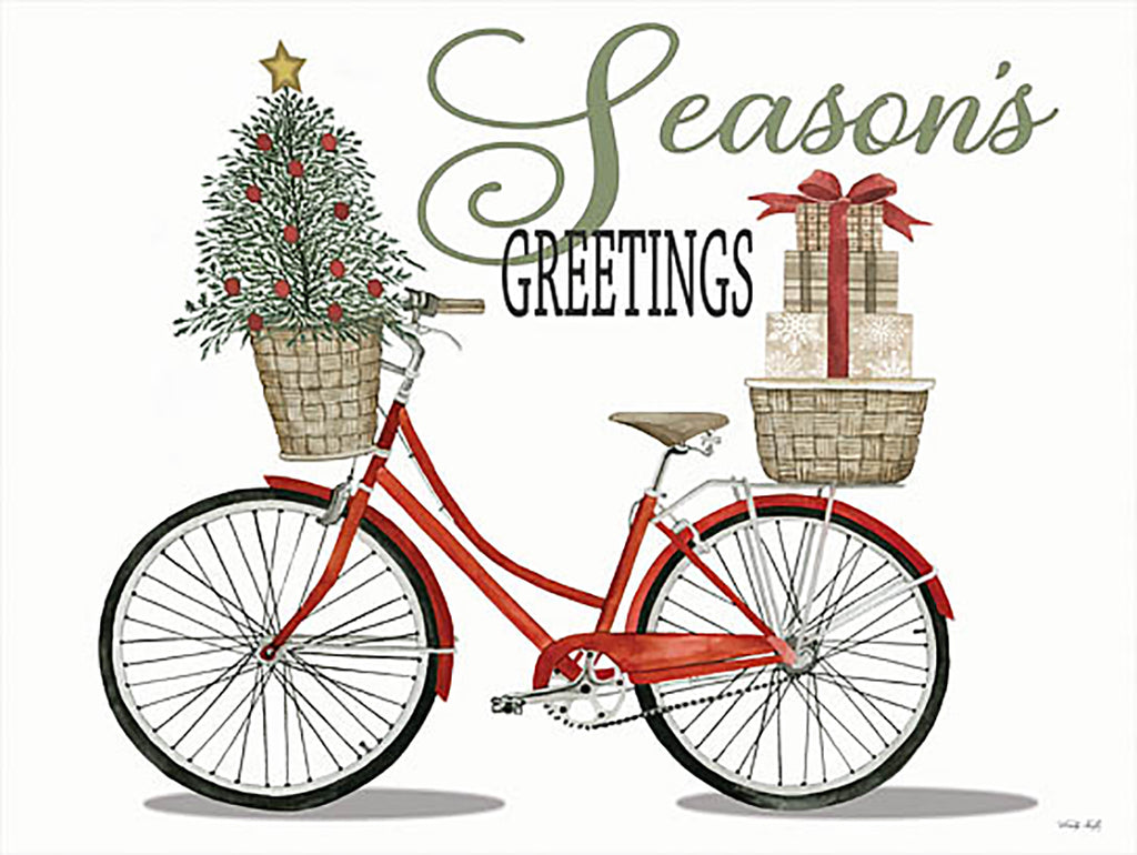 Cindy Jacobs Licensing CIN3063LIC - CIN3063LIC - Season's Greetings Bicycle - 0  from Penny Lane