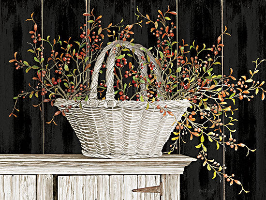 Cindy Jacobs CIN3114 - CIN3114 - Bittersweet Basket   - 16x12 Bittersweet Basket, Bittersweet, Berries, Basket, Still Life, Country, Shabby Chic from Penny Lane