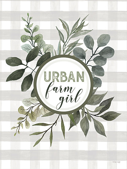 Cindy Jacobs CIN3166 - CIN3166 - Urban Farm Girl - 12x16 Urban Farm Girl, Greenery, Wreath, Plaid, Shabby Chic, Typography, Signs from Penny Lane