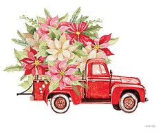 CIN3291 - Poinsettia Pickup - 16x12