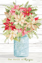 CIN3292 - The Thrill of Hope Poinsettias - 12x18