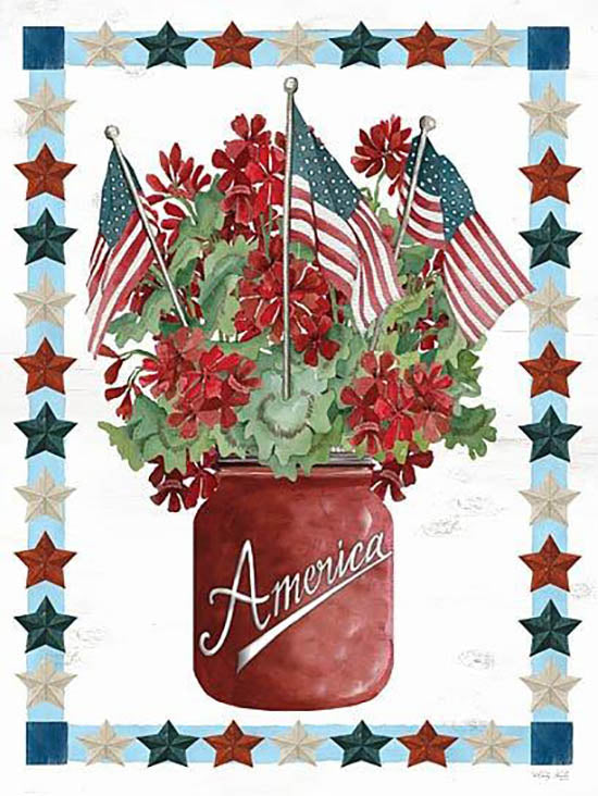 Cindy Jacobs Licensing CIN3298LIC - CIN3298LIC - Patriotic Flowers - 0  from Penny Lane