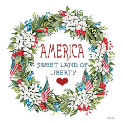 CIN3302 - America Wreath - 12x12