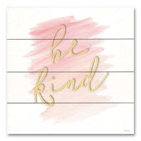 Cindy Jacobs CIN3345PAL - CIN3345PAL - Be Kind - 12x12 Be Kind, Motivational, Gold, Pink, Tween, Typography, Signs from Penny Lane