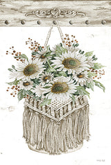 CIN3357 - Sunflower Macrame Purse - 12x18