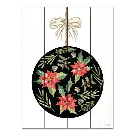 Cindy Jacobs CIN3382PAL - CIN3382PAL - Christmas Ornament III - 12x16 Holidays, Christmas, Ornament, Flowers, Poinsettias from Penny Lane