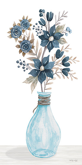 Cindy Jacobs CIN3393 - CIN3393 - Blue Cosmos - 9x18 Flowers, Blue Flowers, Cosmos, Vase, Bouquet, Blooms from Penny Lane