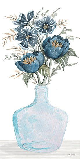 Cindy Jacobs CIN3394 - CIN3394 - Blue Peonies - 9x18 Flowers, Blue Flowers, Peonies, Vase, Bouquet, Blooms from Penny Lane