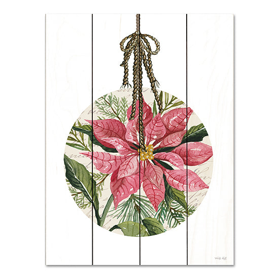 Cindy Jacobs CIN3397PAL - CIN3397PAL - Poinsettia Ornament - 12x16 Holidays, Christmas, Ornament, Flowers, Poinsettias from Penny Lane