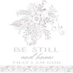 CIN3488LIC - Be Still and Know - 0