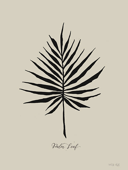 Cindy Jacobs CIN3521 - CIN3521 - Ebony Palm IV - 12x16 Palm Leaf, Coastal, Black & White, Signs from Penny Lane