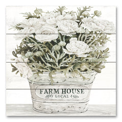 CIN3590PAL - Farm House Flowers - 12x12