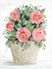 CIN3709 - Pail of Roses - 12x16