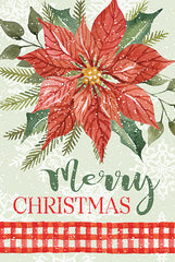 CIN3737LIC - Poinsettia Merry Christmas - 0