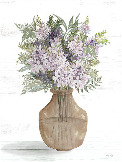 Cindy Jacobs CIN4079 - CIN4079 - Lilac Vase - 12x16 Still Life, Flowers, Lilacs, Purple Flowers, Copper Colored, Vase, Greenery from Penny Lane