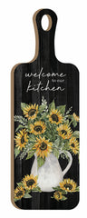 CIN4086CB - Welcome to Our Kitchen Sunflowers - 6x18