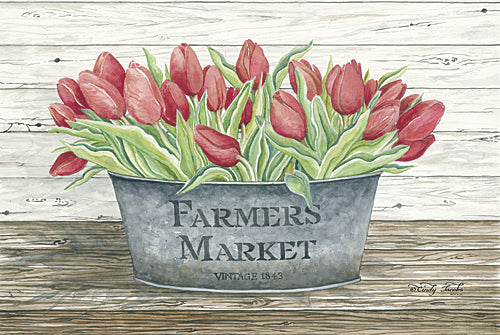 Cindy Jacobs CIN612 - Farmer's Market Tulips - Tulips, Farmer's Market, Bucket, Garden from Penny Lane Publishing