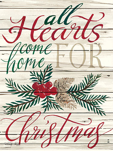 Cindy Jacobs CIN622 - Home for Christmas - Holiday, Holly, Pinecones, Sentiment from Penny Lane Publishing