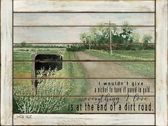 CIN664 - The End of a Dirt Road - 16x12