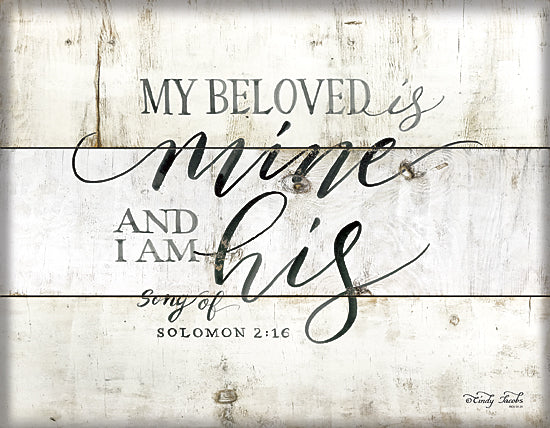 Cindy Jacobs CIN733 - My Beloved - Inspirational, Religious, Typography from Penny Lane Publishing