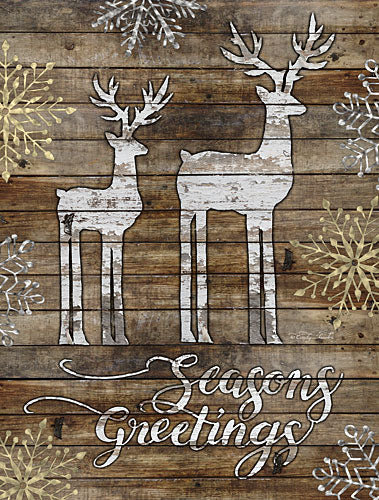 Cindy Jacobs CIN766 - Season's Greetings Deer - Holiday, Greeting, Reindeer, Winter from Penny Lane Publishing