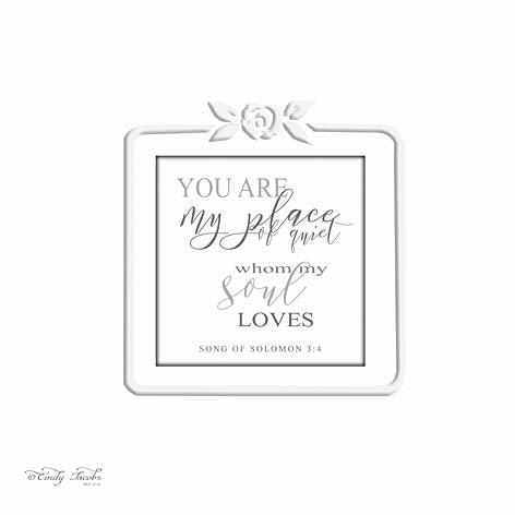 Cindy Jacobs CIN801 - My Soul Loves - Signs, Plaque, Religious, Inspirational from Penny Lane Publishing