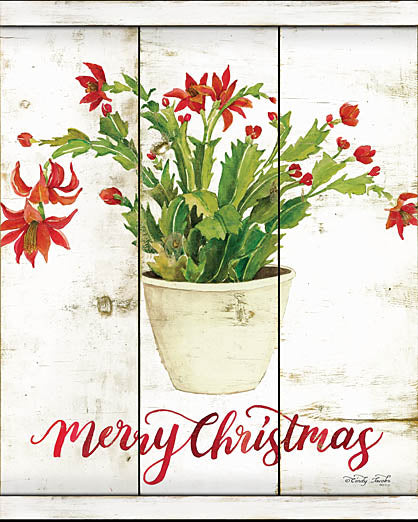 Cindy Jacobs CIN808 - Merry Christmas Cactus  - Holiday, Merry, Cactus, Pot from Penny Lane Publishing