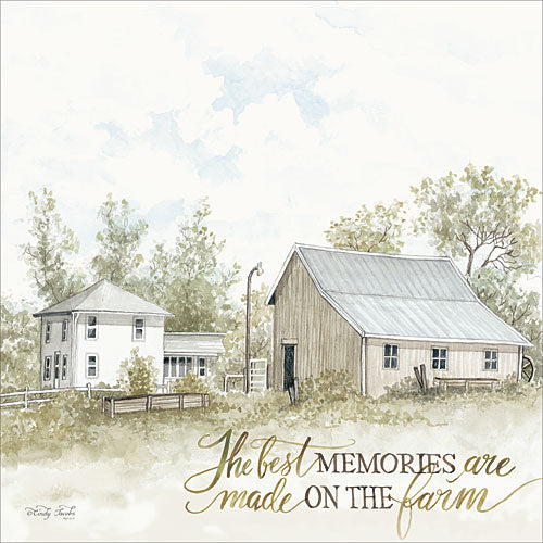 Cindy Jacobs CIN834 - The Best Memories - Farm, House, Memories, Cotton from Penny Lane Publishing