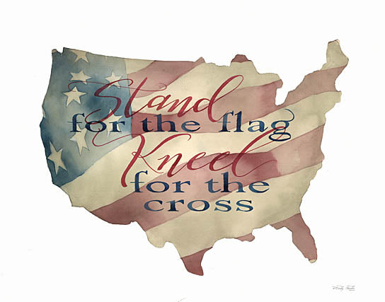 Cindy Jacobs CIN872 - USA Stand for the Flag - United Sates, American Flag, Motivating from Penny Lane Publishing