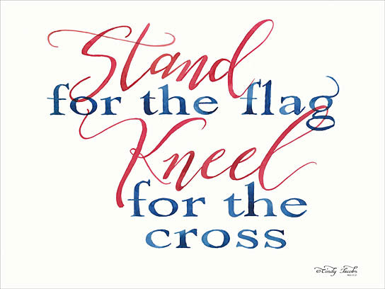 Cindy Jacobs CIN873 - Stand for the Flag - Stand, Flag, Cross, American Flag, Motivating from Penny Lane Publishing