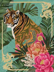 CTD170 - Floral Tiger - 12x16