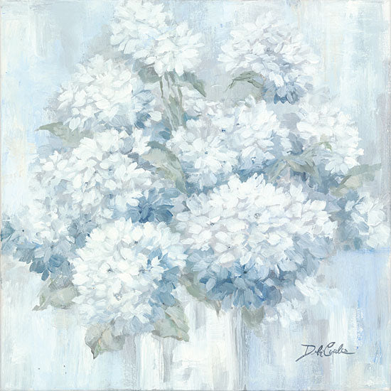 Debi Coules DC114 - DC114 - White Hydrangeas - 12x12 White Hydrangeas, Flowers, Modern from Penny Lane