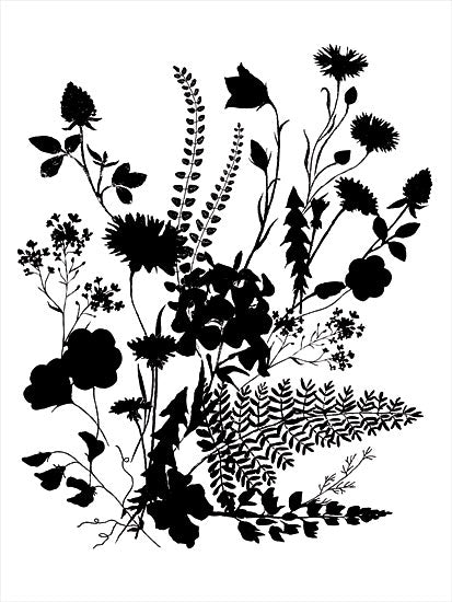 Dogwood Portfolio DOG170 - DOG170 - Inked Flowers - 12x16 Flowers, Black & White from Penny Lane
