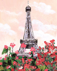 DOG183 - Flower Tower - 12x16