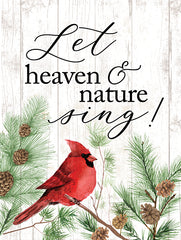 DOG232 - Let Heaven & Nature Sing Cardinal II - 12x16