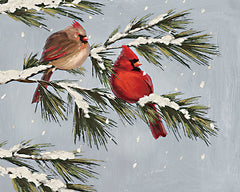 DOG233 - Snowy Branch Cardinals - 16x12
