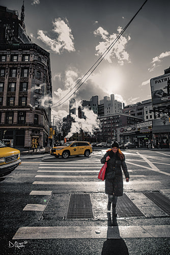 Donnie Quillen DQ120 - Crosswalks of Manhattan II - Manhattan, Crosswalk, City, Landscape, Urban from Penny Lane Publishing