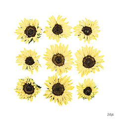 DQ287 - Sunflowers in a Row II - 12x12