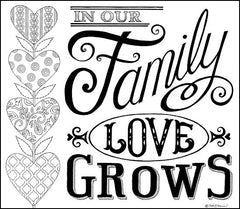 DS1702 - In Our Family Love Grows