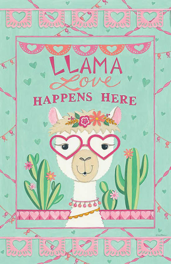 Deb Strain Licensing DS1779 - DS1779 - Llama Love Happens Here - 0  from Penny Lane