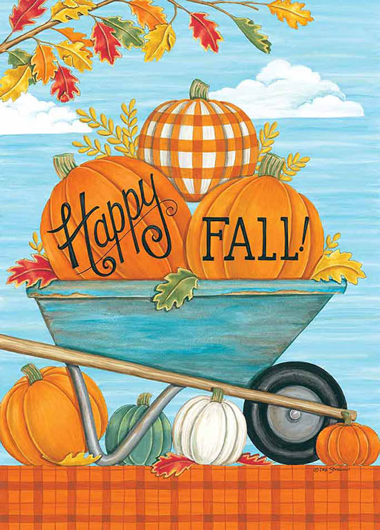 Deb Strain Licensing DS1790 - DS1790 - Happy Fall Wheelbarrow - 0  from Penny Lane