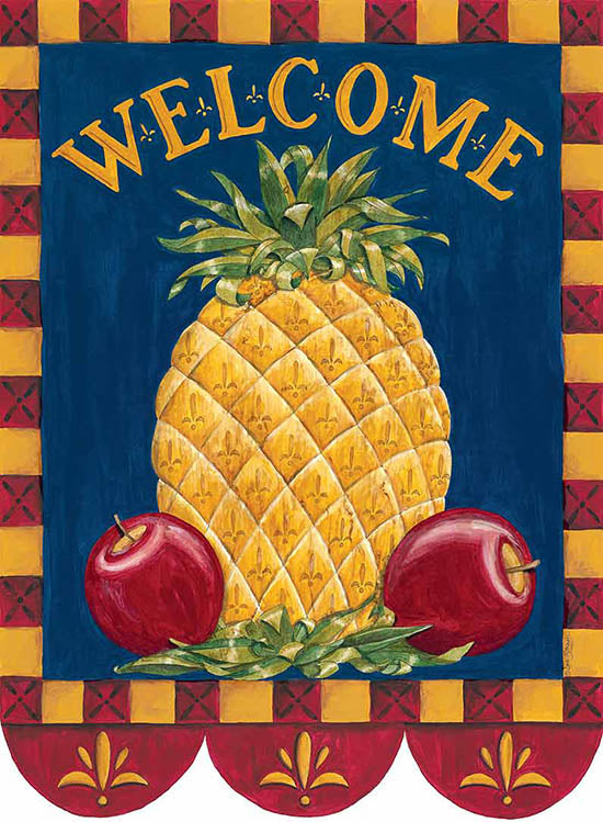 Deb Strain Licensing DS1809 - DS1809 - Welcome Pineapple & Apples - 0  from Penny Lane