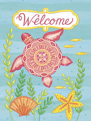 DS1916 - Patterned Turtle Welcome - 0