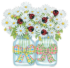 DS1928 - Double Daisies & Ladybugs - 0